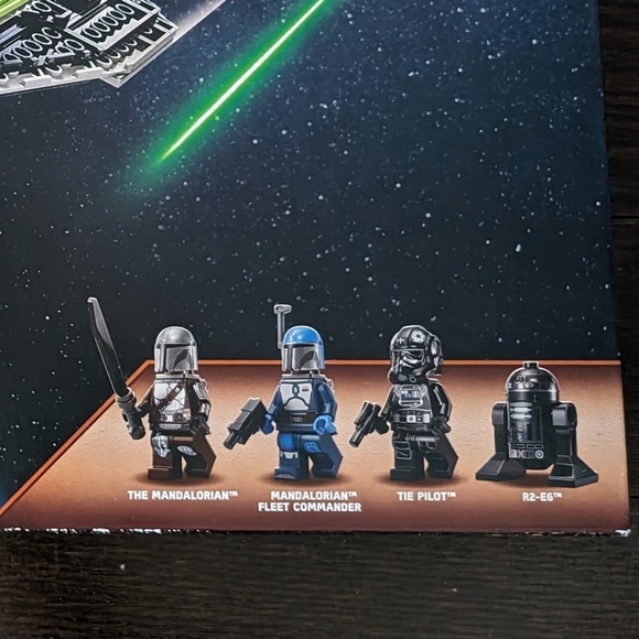 LEGO 75348 Star Wars Mandalorian Fang Fighter vs. TIE Interceptor, NEW SEALED! - Picture 4 of 7